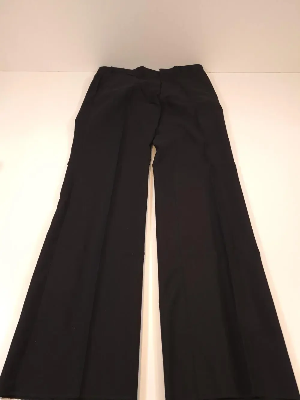 VTG Jahardi Dress Pants Mens 38x36 Black Wool Blend Flat Front Classic NWT